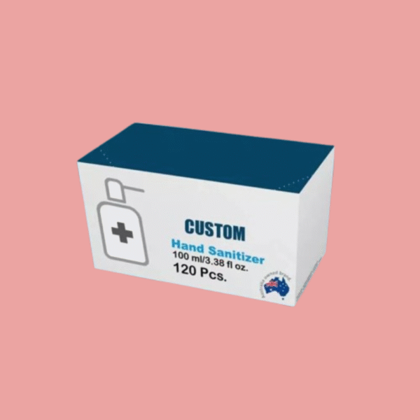 Custom Sanitizer Packaging Boxes